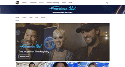 Desktop Screenshot of americanidol.com